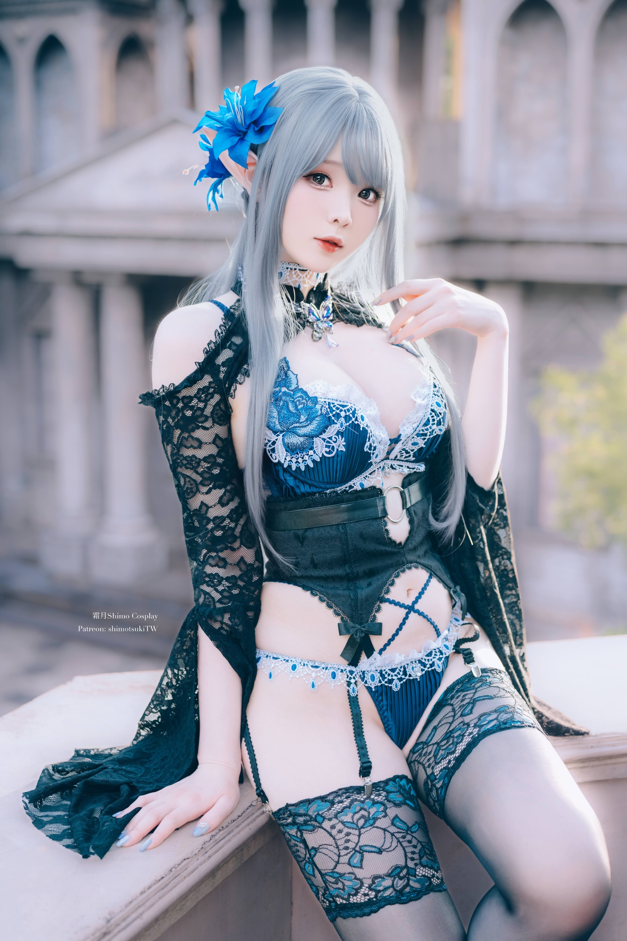 图片[1]-霜月shimo – NO.158 Original Dark Elf[16P]-XikXak